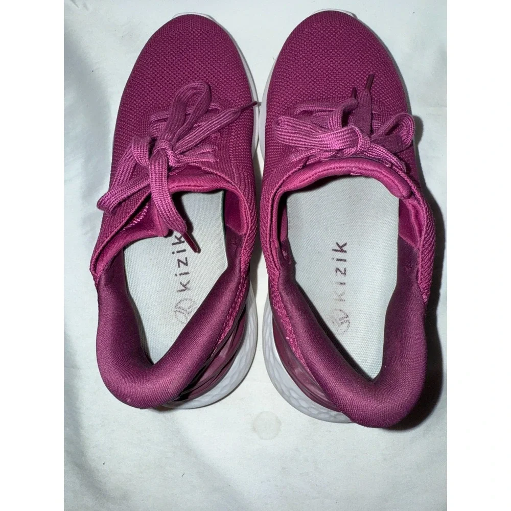 Kizik Athens Hands-Free Sneakers Sangria Purple E2FC DATHCP01-10 Mens 5.5 W 7
